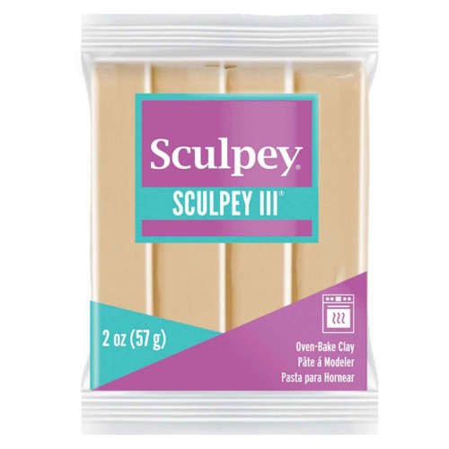 Pasta Sculpey III 57 gr Tan (n°301)