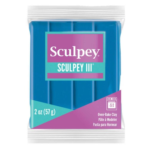 Pasta Sculpey III 57 gr Turquoise (n°505)