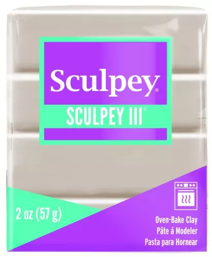 Pasta Sculpey III 57 gr Elephant gray (n°1645)