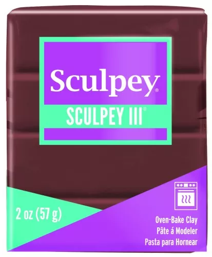 Pasta Sculpey III 57 gr Chocolate (n°053)