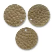 Cequies martillados 16 mm bronce x5