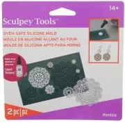 Molde de silicono Sculpey Mandala x1