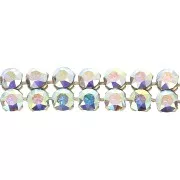 PureCrystal Crystal Mesh 40001 2 filas 5.3 mm Crystal AB - Dorado x5cm