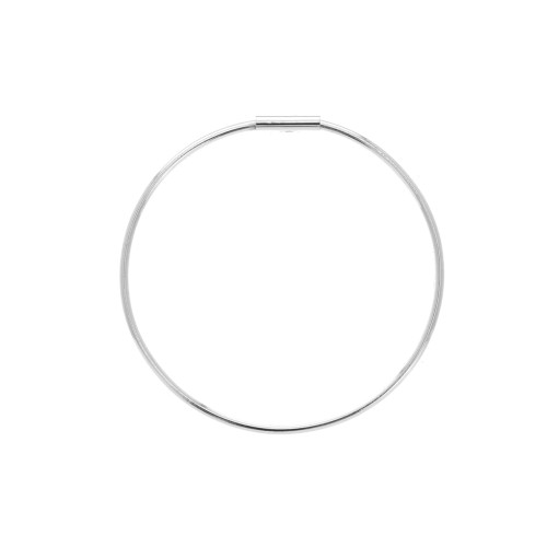 Pendientes de aro y criollas a personalizar 30 mm - Rodiado x2