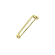 Imperdible Broche base para trabajos bisutería 22 mm - Dorado con oro fino x1|raw }}