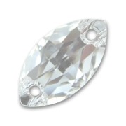 Cabochon 3223 12x6 mm Crystal  x1