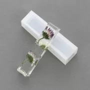 Molde silicona cuadrado para hacer colgantes de resina 49 mm x1