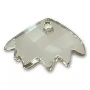 Colgante Zinnia PureCrystal 6902 16,5x25 mm Crystal Silver Shade x1