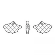 Colgante Ginko PureCrystal 6900 13,5x20 mm Olivine x1