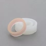 Molde silicona para hacer anillos anchos de resina talla 56 x1