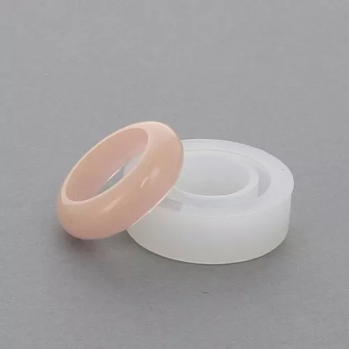 Molde silicona para hacer anillos de resina talla 50 x1