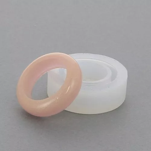 Molde silicona para hacer anillos de resina talla 53 x1