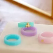 Molde silicona para hacer anillos de resina talla 56 x1