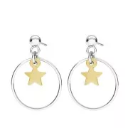 Dije mini estrella 8x7 mm de Plata 925 x1