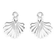 Dije concha 15x13 mm de Plata 925 x1