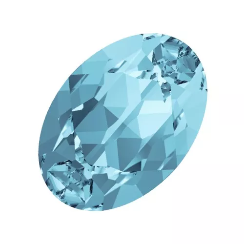 Cabuchón PureCrystal 4120 6x4 mm Aquamarine x1