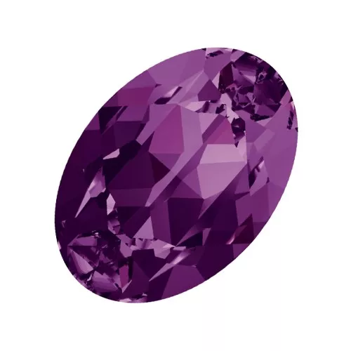Cabuchón PureCrystal 4120 6x4 mm Amethyst x1