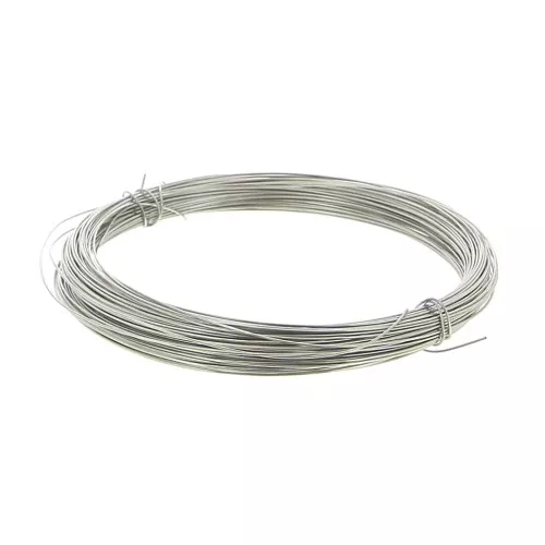 Hilo redondo de Acero inoxidable 0.40 mm x15m