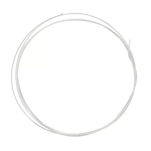 Hilo flexible de Plata 925 redondo 0.8 mm x 1m