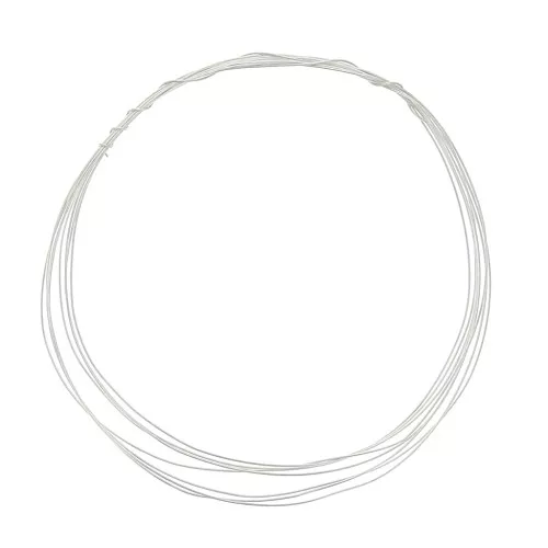 Alambre redondo semiduro 0,4 mm - recocido - Plata 925 x2m