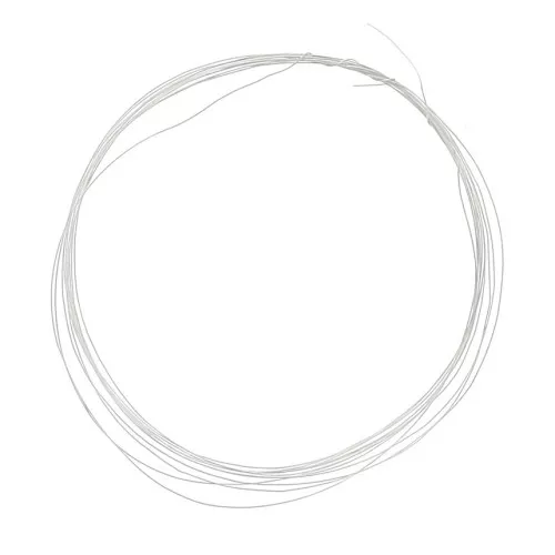 Hilo semi duro de de Plata 925 redondo 0.2 mm x 2m