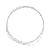 Hilo duro - batido en frío - de Plata 925 redondo 0.4 mm x 2m|raw }}