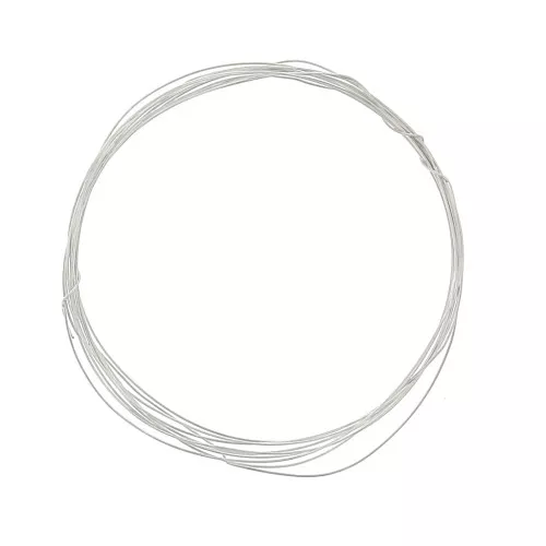 Hilo duro - batido en frío - de Plata 925 redondo 0.4 mm x 2m