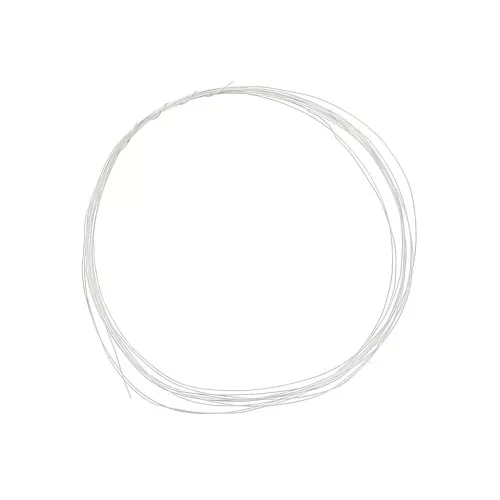 Hilo duro - batido en frío - de Plata 925 redondo 0.2 mm x 2m