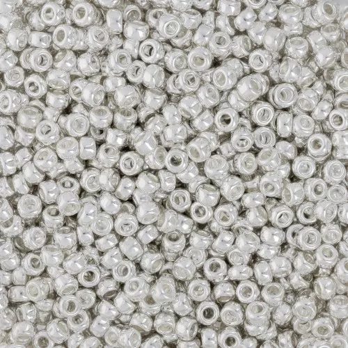 Rocalla Miyuki 11/0 961- Bright Sterling Silver Plated x5g