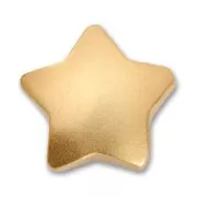 Cierre rosca estrella 11 mm dorado x1