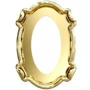 Engaste garras PureCrystal 4120 6x4 mm - Dorado x1