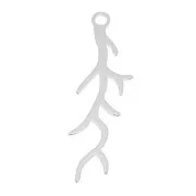 Colgante coral 26x7 mm de Plata 925 x1