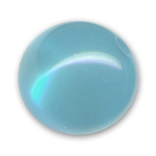 Perla redonda Polaris brillante 12 mm Aquamarine x1