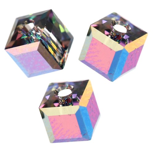 Cubos PureCrystal 5601 4 mm Crystal Vitrail Medium x8