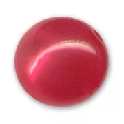 Perla redonda Polaris brillante 12 mm Light Siam x1