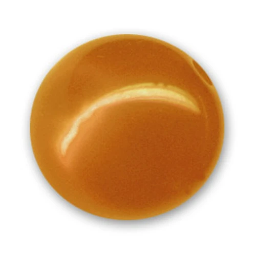 Perla redonda Polaris brillante 8 mm Crystal Copper x1