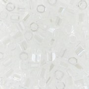 Miyuki Delica 8/0 Hex Cut DBLC0050 - Luster Crystal|raw }}