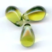 Mini-Gotas 4x6 mm Olivino x50|raw }}