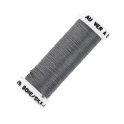 Hilo para bordar de seda ovalado para bordado tradicional Gris souris (3224) x30m