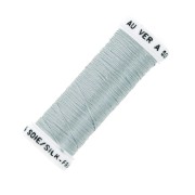 Hilo para bordar de seda ovalado para bordado tradicional Gris acero (112) x30m|raw }}
