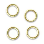 Anillas cerradas  6x0.7mm de Gold filled x5