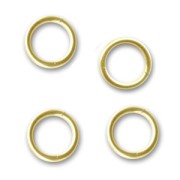 Anillas cerradas 5x0.7mm de Gold filled x10|raw }}