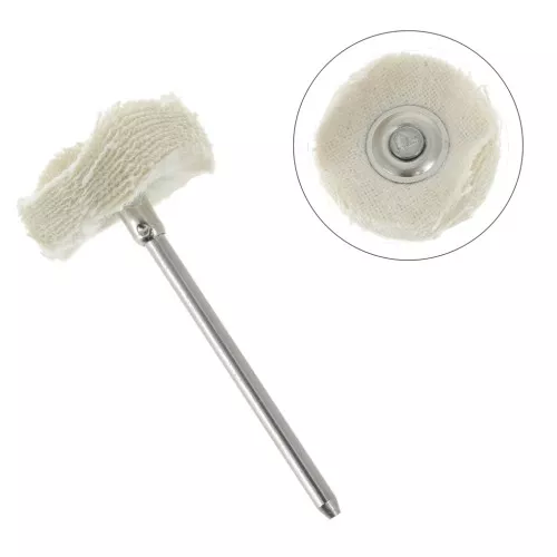 Cepillo pulidor circular banda de franela 21x6 mm x1