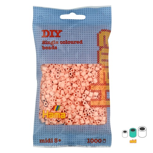 Cuentas Hama Beads MIDI 5 mm Color Durazno (n°78) x1000