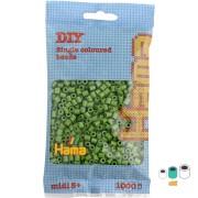 Cuentas Hama Beads MIDI 5 mm Verde Oliva (n°84) x1000