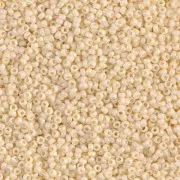 Rocalla Miyuki 15/0 492FR - Mat Opaque Cream AB x8g