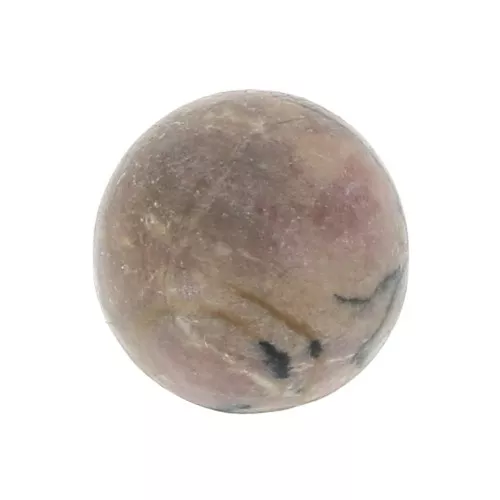 Cabuchón redondo 10 mm de piedra gema - Rhodonite x1