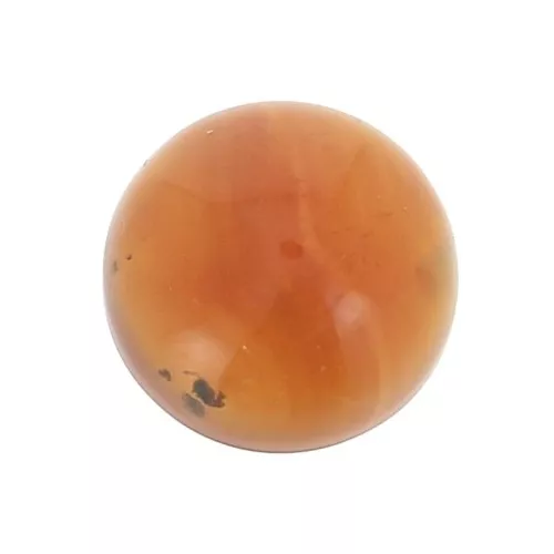 cabuchón redondo 10 mm de piedra gema - Cornaline x1