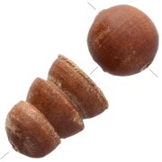 5 juegos de cuentas gurú de 12 mm y 8,7 mm para pulsera Mala tibetana - Azufaifo