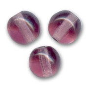 Cuentas redondas 6 mm Amethyst  x25
